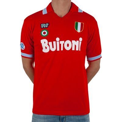NR Nicola Raccuglia - Napoli Official 3e Voetbalshirt 1987-1988 + Numm