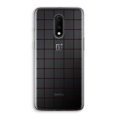 Rooster: OnePlus 7 Transparant Hoesje