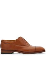 Ferragamo chaussures Oxford à bout en amande - Marron