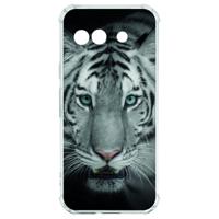 Google Pixel 9a Hoesje - Tijger TPU Antishock Google Pixel 9a Hoesje - Tijger TPU Antishock