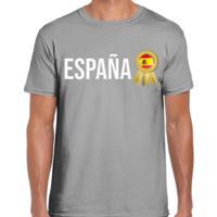 Bellatio Decorations Verkleed shirt heren - Espana - grijs - supporter - themafeest - Spanje/spain 2XL  -