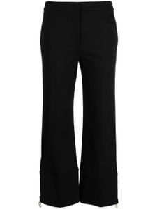 TWINSET pantalon court à coupe évasée - Noir