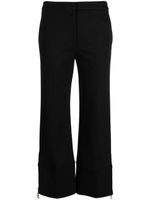 TWINSET pantalon court à coupe évasée - Noir