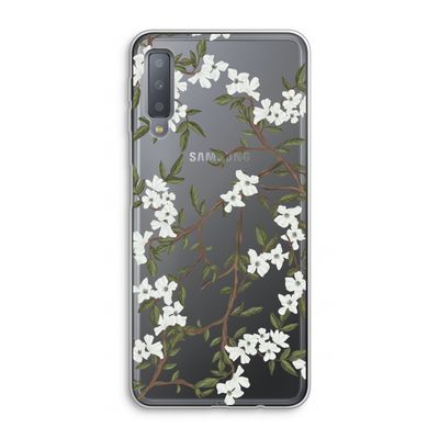 Blossoming spring: Samsung Galaxy A7 (2018) Transparant Hoesje