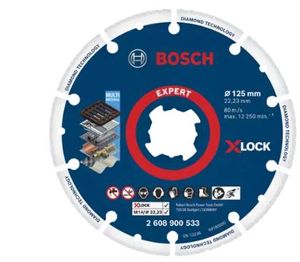 Bosch Accessoires Kit voor meerdere materialen | Diamond + Carbide | 125 mm 061599761M