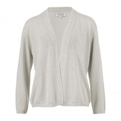 Enjoy - Beige | Dames | Vest | Beige | XXL | regular | Kamst mode