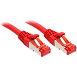 LINDY 47735 RJ45 Netwerkkabel, patchkabel CAT 6 S/FTP 3.00 m Rood 1 stuk(s)