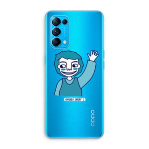 Zwaai: Oppo Find X3 Lite Transparant Hoesje