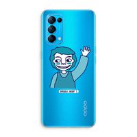 Zwaai: Oppo Find X3 Lite Transparant Hoesje