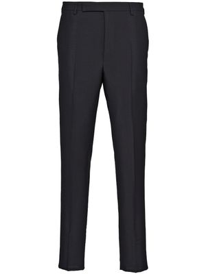 Prada pantalon de costume en laine - Noir
