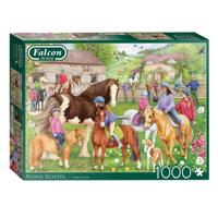 Jumbo Falcon legpuzzzel - riding school, 1000st.