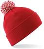 Beechfield CB450 Snowstar® Beanie - Classic Red/White - One Size