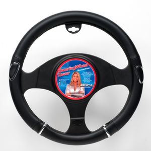 AutoStyle Stuurhoes Zwart/Chroom SYSW01Z