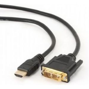 Gembird CC-HDMI-DVI-0.5M video kabel adapter 0,5 m Zwart