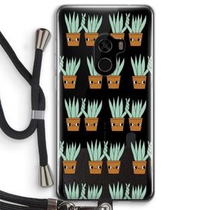 Sansevieria: Xiaomi Mi Mix 2 Transparant Hoesje met koord