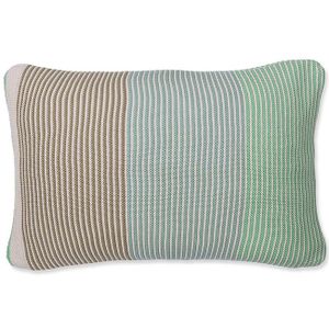 PiP Studio Blockstripe Sierkussen Licht Groen (40x60 cm)