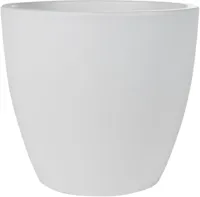 TS Collection bloempot sven keramiek 20x19cm wit