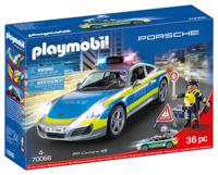 Playmobil City Action 70066 Ciy Action Porsche 911 Politie - thumbnail