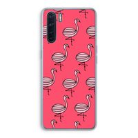 Flamingo: Oppo A91 Transparant Hoesje