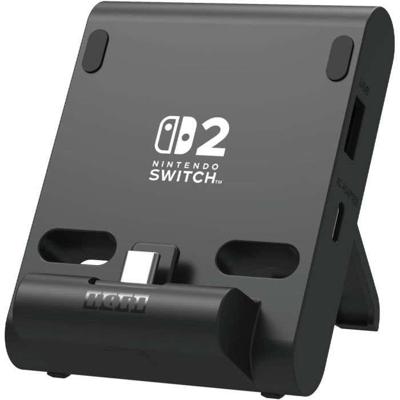 PlayStand Opvouwbare Standaard - HORI - Nintendo Switch 2 - USB-apparaten - Zwart