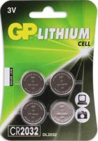 GP -cr2032/c4 lithium knoopcel batterij cr2032 3 v-blisterkaart
