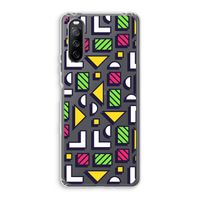 8-bit N°4: Sony Xperia 10 III Transparant Hoesje