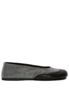 JW Anderson ballerines à ornements - Noir