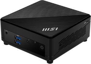 MSI Cubi 5 12M-004EU i3-1215U mini PC Intel® Core™ i3 8 GB DDR4-SDRAM 256 GB SSD Windows 11 Pro Zwart