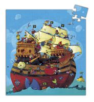 Puzzel De boot van Barbarossa 54 stuks DJECO multi-gekleurd - thumbnail