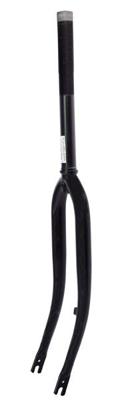 Vork 28 inch transport 1.1/8 draad mat zwart