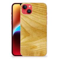 iPhone 14 Plus | Bumper Hoesje | Licht Hout