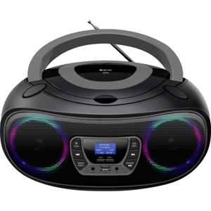 Denver TDB-212GR Radio/CD-speler DAB+, DAB, FM AUX, USB, Bluetooth, CD Zwart, Grijs