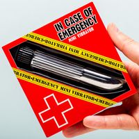 In Case Of Emergency mini vibrator