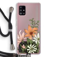 Floral bouquet: Samsung Galaxy A51 5G Transparant Hoesje met koord