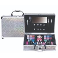 Casuelle Make-Up Koffer Zilver/Holografisch