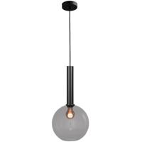 Masterlight Hanglamp Ø 25cmBella 2 Zwart met smoke glas - 2980-05-05-25