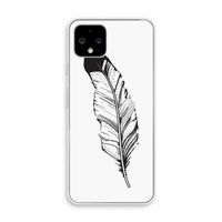 Pluim: Pixel 4 Transparant Hoesje