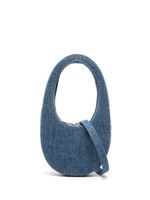 Coperni sac porté épaule Swipe en jean - Bleu