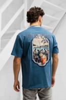Pure Path Social Club T-Shirt Heren Blauw - Maat M - Kleur: Blauw | Soccerfanshop