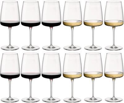 Bormioli Rocco Wijnglazen Set Nexo (Rode wijnglazen & Witte wijnglazen) - 12 delige set