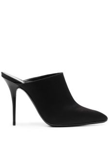 Saint Laurent mules Ascot 105 mm - Noir