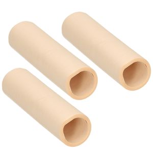 3x stuks rollen Serpentines beige 4 meter