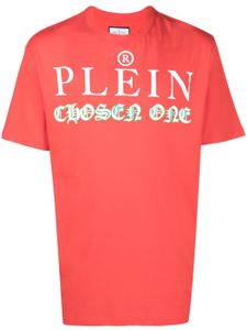 Philipp Plein t-shirt à logo imprimé - Rouge