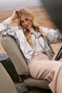 Nukus Deveny Jacket | Silver