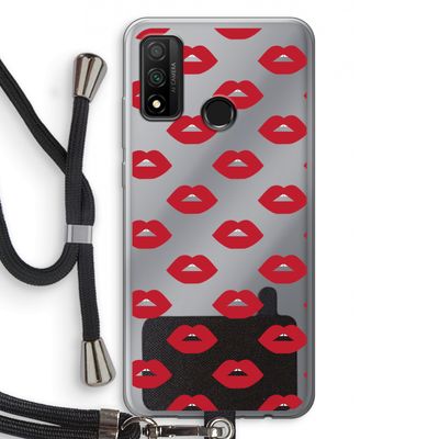 Lips: Huawei P Smart (2020) Transparant Hoesje met koord
