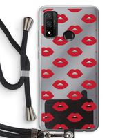 Lips: Huawei P Smart (2020) Transparant Hoesje met koord