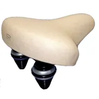 Selle Royal Zadel 8965 - Creme / Khaki - met strop