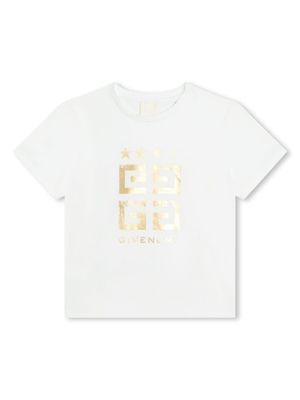 Givenchy Kids t-shirt à col rond - Blanc