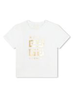 Givenchy Kids t-shirt à col rond - Blanc - thumbnail