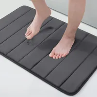 SoftStep Memory Foam Badmat - Antislip, Sneldrogend & Wasbaar - Voor Badkamer of Toilet